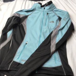 Flight series light blue and black jacket